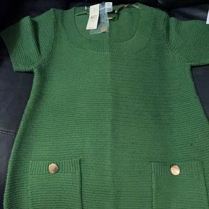 Dress Green will be nice with some leggings, comfortable for the weekend!!